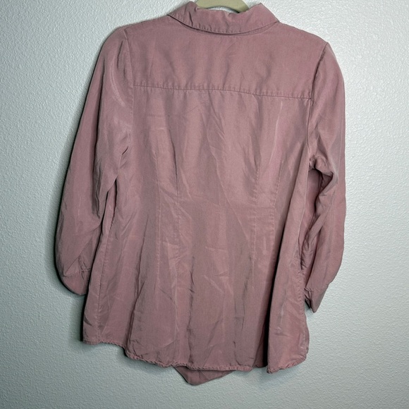 Soft Surrounding’s Washed Tencel Tunic Top Petite Small - Picture 5 of 5